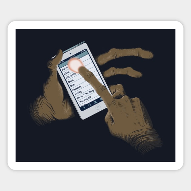 Phone Home Sticker by Gabe Pyle